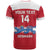 Custom Denmark Hockey T Shirt Go Danish Lions - Wonder Print Shop