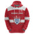 Custom Denmark Hockey Zip Hoodie Go Danish Lions