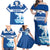 Custom Norway Hockey Family Matching Off Shoulder Maxi Dress and Hawaiian Shirt Go Norge Polar - Wonder Print Shop