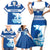 Custom Norway Hockey Family Matching Short Sleeve Bodycon Dress and Hawaiian Shirt Go Norge Polar - Wonder Print Shop