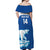 Custom Norway Hockey Off Shoulder Maxi Dress Go Norge Polar - Wonder Print Shop