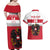 Custom Austria Hockey Couples Matching Off Shoulder Maxi Dress and Hawaiian Shirt Go Osterreich Eagles - Wonder Print Shop