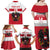 Custom Austria Hockey Family Matching Off Shoulder Maxi Dress and Hawaiian Shirt Go Osterreich Eagles - Wonder Print Shop