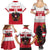 Custom Austria Hockey Family Matching Summer Maxi Dress and Hawaiian Shirt Go Osterreich Eagles - Wonder Print Shop