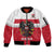 Custom Austria Hockey Sleeve Zip Bomber Jacket Go Osterreich Eagles - Wonder Print Shop