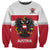 Custom Austria Hockey Sweatshirt Go Osterreich Eagles - Wonder Print Shop