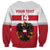 Custom Austria Hockey Sweatshirt Go Osterreich Eagles - Wonder Print Shop