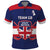 Custom Great Britain Hockey Polo Shirt Go GB Team - Wonder Print Shop