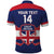 Custom Great Britain Hockey Polo Shirt Go GB Team - Wonder Print Shop