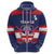 Custom Great Britain Hockey Zip Hoodie Go GB Team - Wonder Print Shop