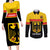 Custom Germany Hockey Couples Matching Long Sleeve Bodycon Dress and Long Sleeve Button Shirt Go German Bearers of the Eagle - Wonder Print Shop