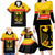 Custom Germany Hockey Family Matching Long Sleeve Bodycon Dress and Hawaiian Shirt Go German Bearers of the Eagle - Wonder Print Shop