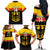 Custom Germany Hockey Family Matching Off The Shoulder Long Sleeve Dress and Hawaiian Shirt Go German Bearers of the Eagle - Wonder Print Shop