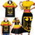 Custom Germany Hockey Family Matching Short Sleeve Bodycon Dress and Hawaiian Shirt Go German Bearers of the Eagle - Wonder Print Shop