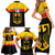 Custom Germany Hockey Family Matching Short Sleeve Bodycon Dress and Hawaiian Shirt Go German Bearers of the Eagle - Wonder Print Shop