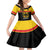 Custom Germany Hockey Kid Short Sleeve Dress Go German Bearers of the Eagle - Wonder Print Shop