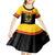 Custom Germany Hockey Kid Short Sleeve Dress Go German Bearers of the Eagle - Wonder Print Shop