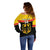 Custom Germany Hockey Off Shoulder Sweater Go German Bearers of the Eagle - Wonder Print Shop