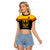 Custom Germany Hockey Raglan Cropped T Shirt Go German Bearers of the Eagle