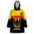 Custom Germany Hockey Wearable Blanket Hoodie Go German Bearers of the Eagle