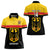 Custom Germany Hockey Women Polo Shirt Go German Bearers of the Eagle