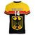 Custom Germany Hockey Women V-Neck T-Shirt Go German Bearers of the Eagle