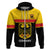 Custom Germany Hockey Zip Hoodie Go German Bearers of the Eagle