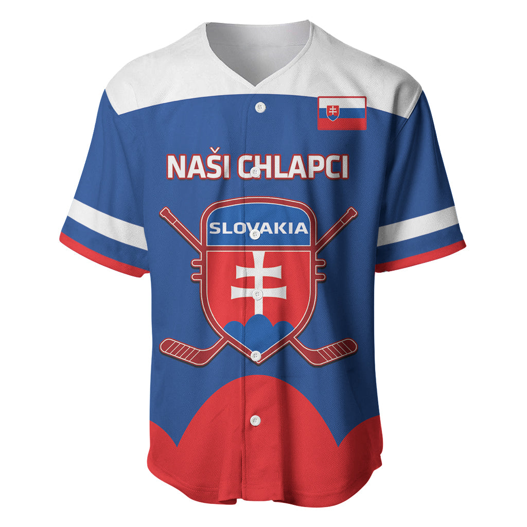 Custom Slovakia Hockey Baseball Jersey Go Slovak Our Boys - Wonder Print Shop