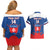 Custom Slovakia Hockey Couples Matching Off Shoulder Short Dress and Hawaiian Shirt Go Slovak Our Boys - Wonder Print Shop