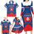 Custom Slovakia Hockey Family Matching Long Sleeve Bodycon Dress and Hawaiian Shirt Go Slovak Our Boys - Wonder Print Shop