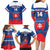 Custom Slovakia Hockey Family Matching Long Sleeve Bodycon Dress and Hawaiian Shirt Go Slovak Our Boys - Wonder Print Shop