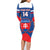 Custom Slovakia Hockey Family Matching Long Sleeve Bodycon Dress and Hawaiian Shirt Go Slovak Our Boys - Wonder Print Shop