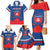 Custom Slovakia Hockey Family Matching Mermaid Dress and Hawaiian Shirt Go Slovak Our Boys - Wonder Print Shop