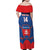 Custom Slovakia Hockey Family Matching Off Shoulder Maxi Dress and Hawaiian Shirt Go Slovak Our Boys - Wonder Print Shop