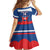 Custom Slovakia Hockey Family Matching Off Shoulder Short Dress and Hawaiian Shirt Go Slovak Our Boys - Wonder Print Shop