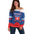 Custom Slovakia Hockey Off Shoulder Sweater Go Slovak Our Boys - Wonder Print Shop