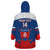 Custom Slovakia Hockey Wearable Blanket Hoodie Go Slovak Our Boys - Wonder Print Shop