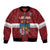 Custom Latvia Hockey Bomber Jacket 2024 Go Latvija - Wonder Print Shop