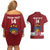 Custom Latvia Hockey Couples Matching Off Shoulder Short Dress and Hawaiian Shirt 2024 Go Latvija - Wonder Print Shop