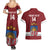 Custom Latvia Hockey Couples Matching Summer Maxi Dress and Hawaiian Shirt 2024 Go Latvija - Wonder Print Shop