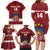 Custom Latvia Hockey Family Matching Long Sleeve Bodycon Dress and Hawaiian Shirt 2024 Go Latvija - Wonder Print Shop