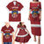 Custom Latvia Hockey Family Matching Puletasi and Hawaiian Shirt 2024 Go Latvija - Wonder Print Shop