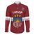 Custom Latvia Hockey Family Matching Puletasi and Hawaiian Shirt 2024 Go Latvija - Wonder Print Shop