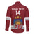 Custom Latvia Hockey Long Sleeve Button Shirt 2024 Go Latvija - Wonder Print Shop