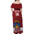 Custom Latvia Hockey Off Shoulder Maxi Dress 2024 Go Latvija - Wonder Print Shop