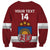 Custom Latvia Hockey Sweatshirt 2024 Go Latvija