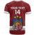 Custom Latvia Hockey T Shirt 2024 Go Latvija