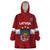 Custom Latvia Hockey Wearable Blanket Hoodie 2024 Go Latvija