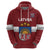 Custom Latvia Hockey Zip Hoodie 2024 Go Latvija