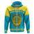 Custom Kazakhstan Hockey Hoodie 2024 Go Kazakh - Wonder Print Shop